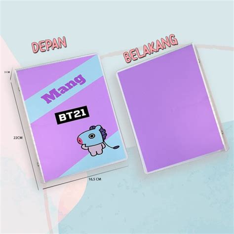 Terlaris Binder Note Map Binder File Bts Bt Seri A Ring Pinyin