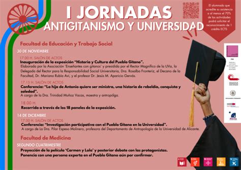 I Jornadas De Antigitanismo En La Universidad De Valladolid Instituto