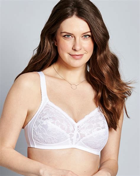 Triumph Delicate Doreen White Bra Simply Be