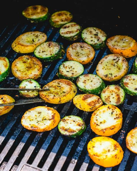 Grilled Zucchini And Squash A Couple Cooks