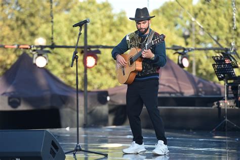 Photo Exclusif Kendji Girac Répétitions du concert anniversaire