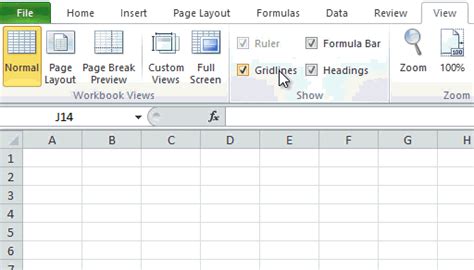 Hiding Options in Excel - Goodly