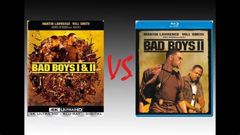 Comparison Of Bad Boys Ii 4k Hdr10 Vs Bad Boys Ii Remastered Blu Ray Edition Youtube