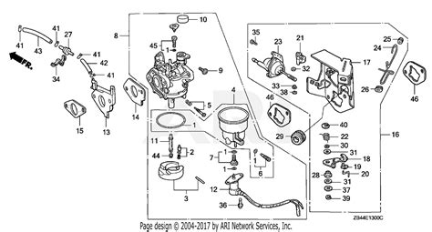 Honda EB3500X A GENERATOR, JPN, VIN# GC04-1000001 Parts Diagram for ...