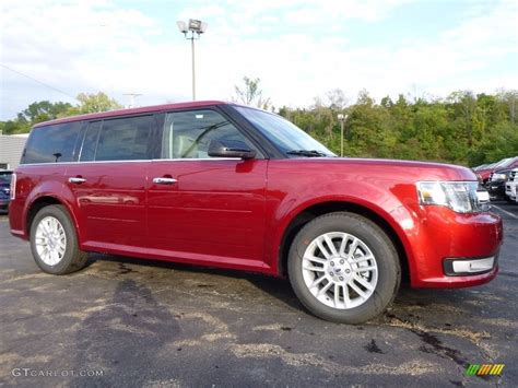 2016 Ruby Red Ford Flex SEL AWD 116138527 GTCarLot Car Color