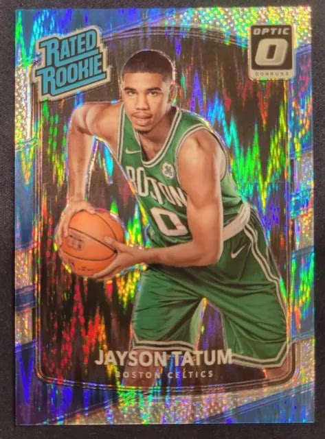 Jayson Tatum Panini Optique Not E Recrue Shock Prizm Rc