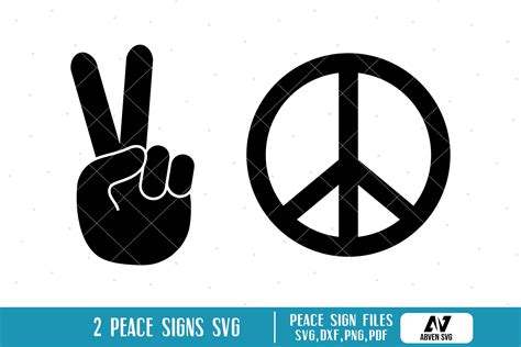 Peace Svg Peace Sign Svg Peace Sign Clip Art Peace Hand Svg Hand