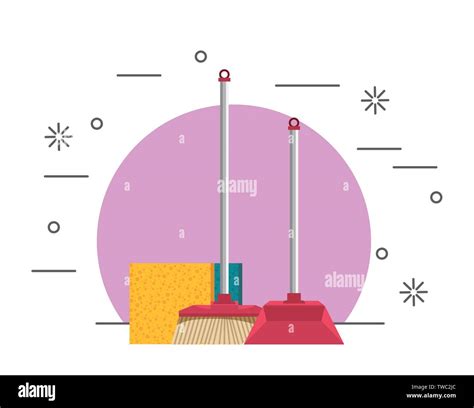 Cleaning Products For Home Cartoons Stock Vector Image Art Alamy