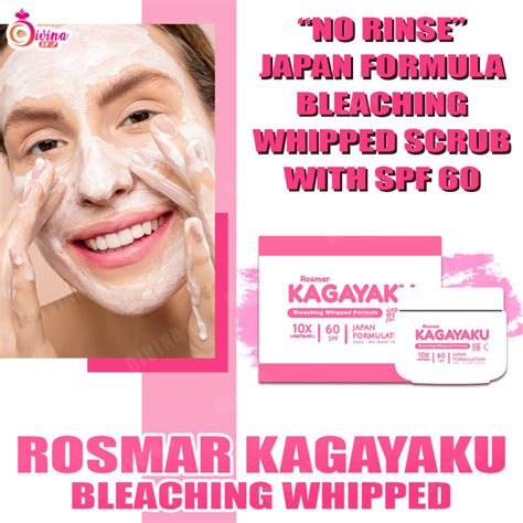 Rosmar Kagayaku Bleaching Whipped Formula 300ml 10x Whitening With