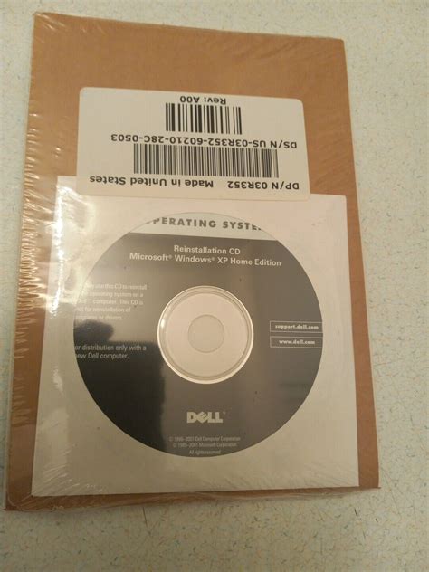 Dell Microsoft Windows Xp Home Edition Version Reinstallation Cd