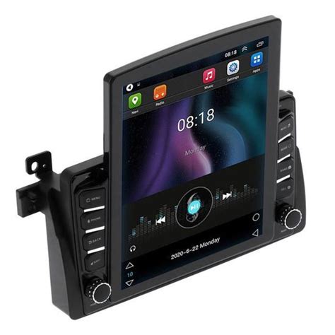 Ashata Lecteur audio vidéo de voiture 9 7in MP5 Player 1DIN Écran