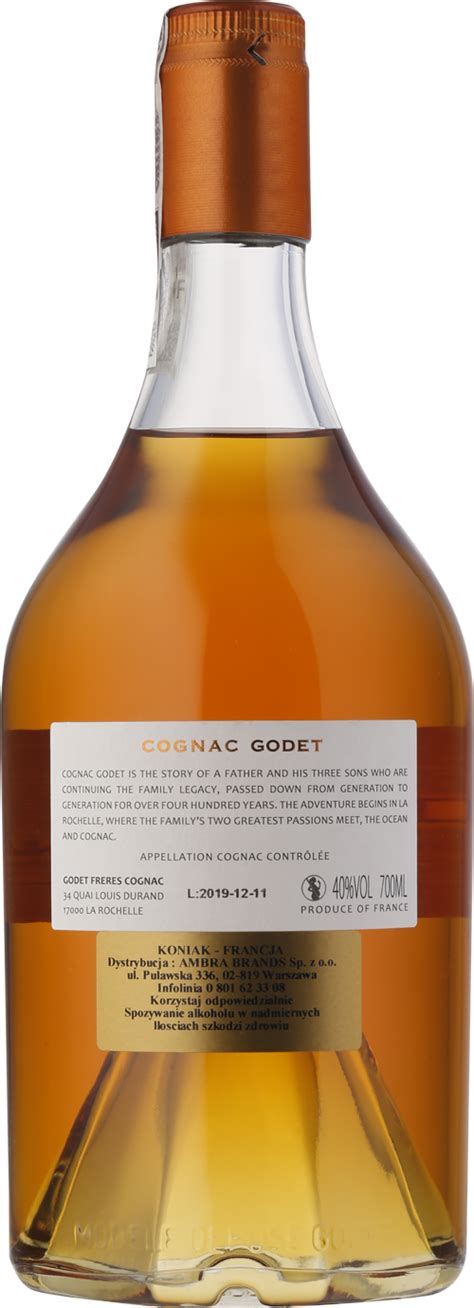 Godet Cognac VS Classic 40% - Portal Winezja.pl