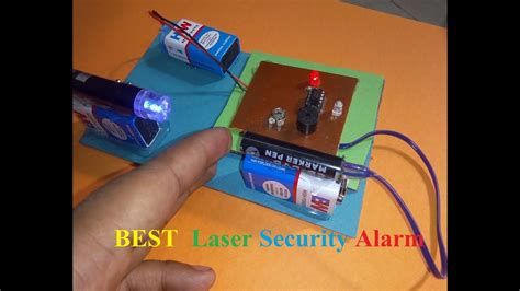 Laser Security Alarm System Youtube