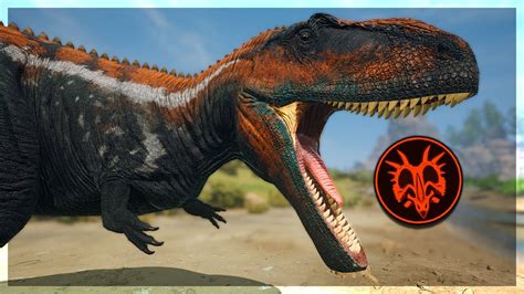 Giganotosaurus Showcase Path Of Titans New Mod Youtube