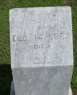 Charles E Gresham 1883 1898 Find A Grave Memorial