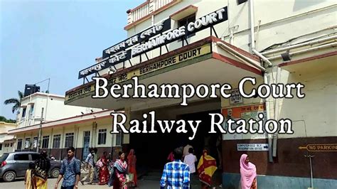 Berhampore Court Railway Station To Sealdah Railway Station Youtube