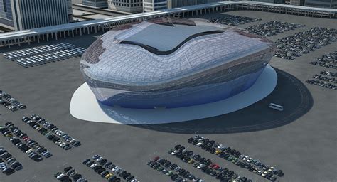 Futuristic Stadium Design on Behance