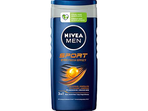 Nivea Men Pflegedusche Sport Erfrischung Und Pflege Nach Dem Sport