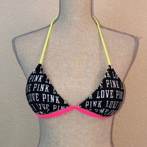 PINK Victoria S Secret Swim Pink Victoria Secret String Bikini Top Poshmark