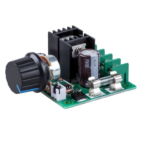 V V A Pwm Dc Motor Speed Controller With Knob Ed