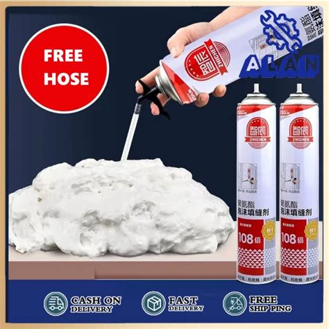 750ml Polyurethane Foam Pu Foam Spray Fills Cracks And Joints Gaps