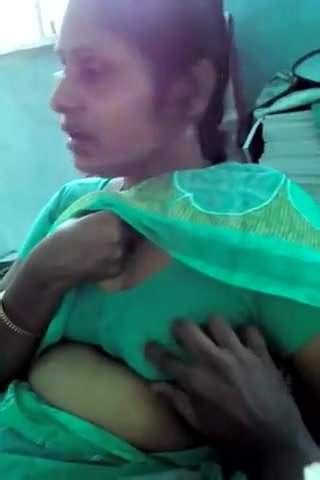 Tamil Aunty Boobs Pressed By Boss Indian Porn Xhamster