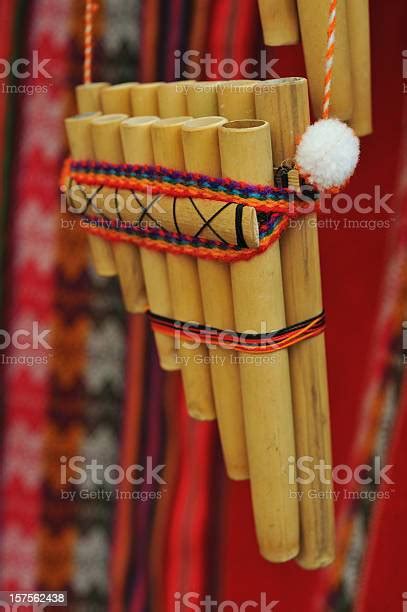 Traditional Andean Flute Or Quena From Peru Stock Photo Download