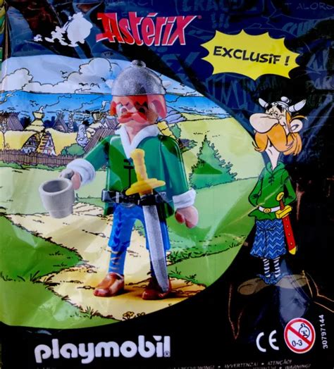 PLAYMOBIL COLLECTOR Astérix Jolitorax Anticlimax Teefax Exclu