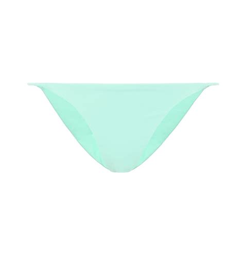 Buy Jade Swim Bare Minimum Bikini Bottoms Green At Off Editorialist