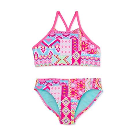 Wonder Nation Swim Wonder Nation Girls Bikini Swimsuit With Upf Poshmark