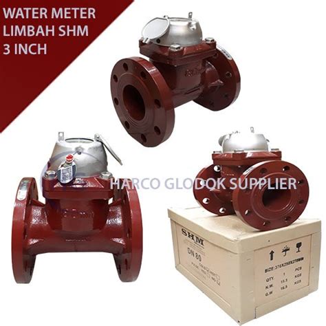 Jual Meteran Air Limbah Inch Flow Meter Limbah Shm Inch Shopee