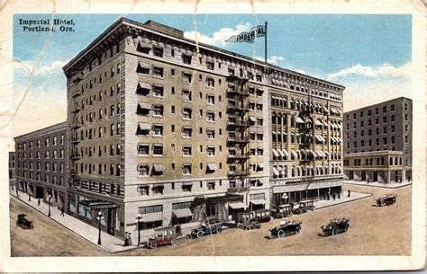 Imperial Hotel Portland Oregon Postcard