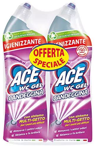 Ace Wc Gel Multigetto Candeggina Igienizzante Confezioni Da Ml