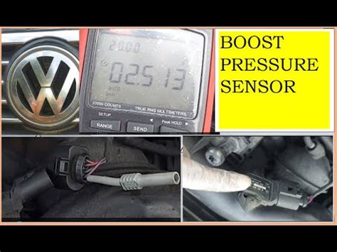 HOW TO TEST A BOOST PRESSURE SENSOR YouTube