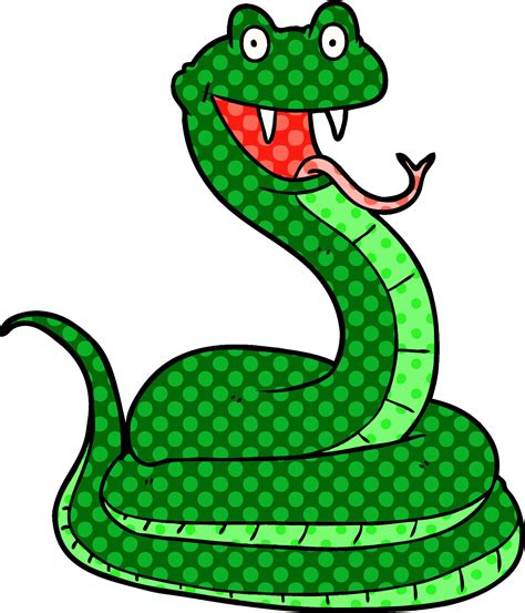 cartoon happy snake 12402259 Vector Art at Vecteezy