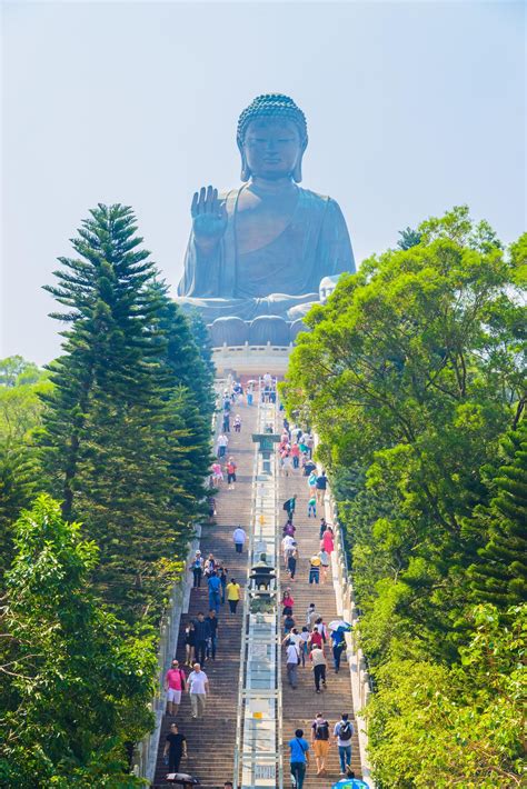 Giant Buddha Statue In Hong Kong China 2197734 Stock Photo At Vecteezy