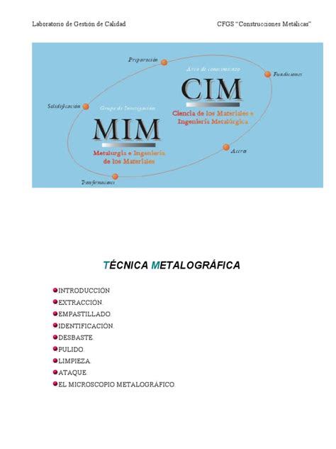 PDF Apuntes metalografía DOKUMEN TIPS