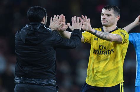 Xhaka Explains That Arteta Is The Reason Hes Still At Arsenal