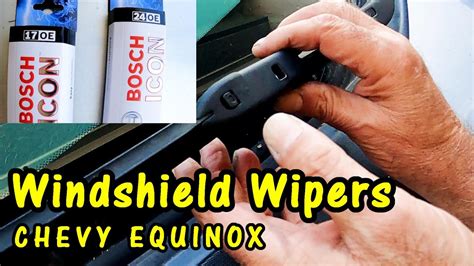 How To Replace Front Windshield Wipers Chevrolet Equinox