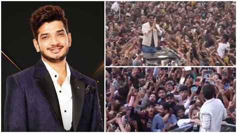 Bigg Boss 17 Winner Munawar Faruqui Reaches Dongri Watch How A Wave Of