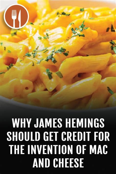 Why James Hemings Should Get Credit For The Invention Of Mac And Cheese