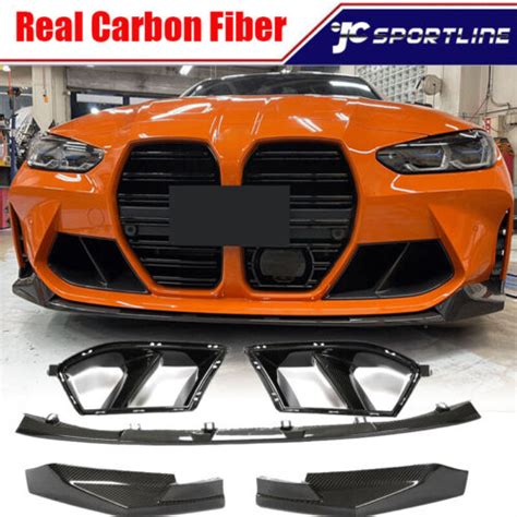 Fit For Bmw G M G G M Front Bumper Lip Grill Air Vent Cover