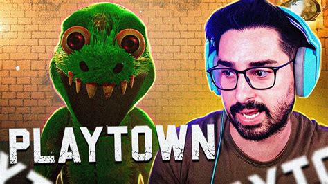 Chega De Terror De Mascote Testando O Novo Jogo Playtown Um Novo Garten Of Banban Youtube