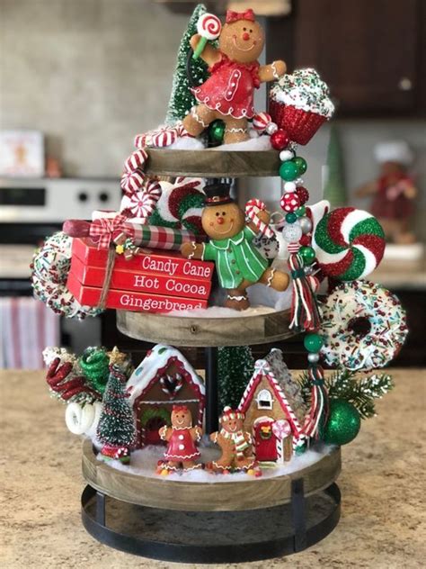 Gingerbread Tier Tray Artofit