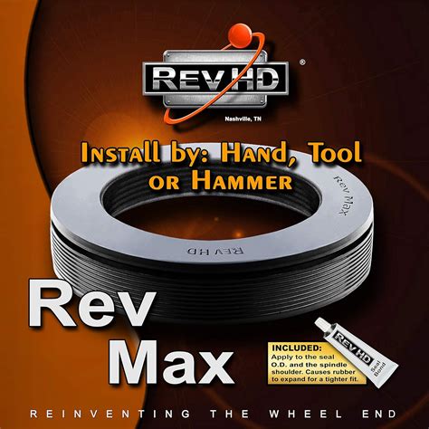 Rm T04 Rev Max Trailer Seal For Straight Spindler Fits