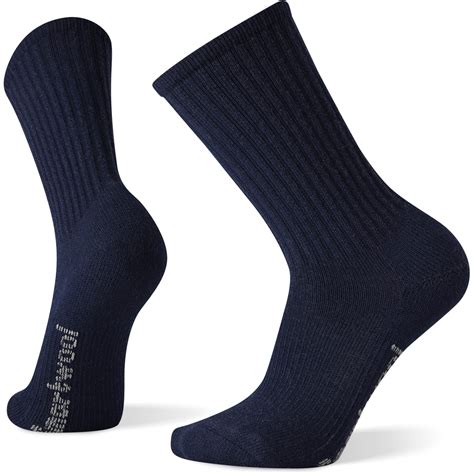 Smartwool Classic Edition Light Cushion Solid Crew Hiking Socks 092 Deep Navy