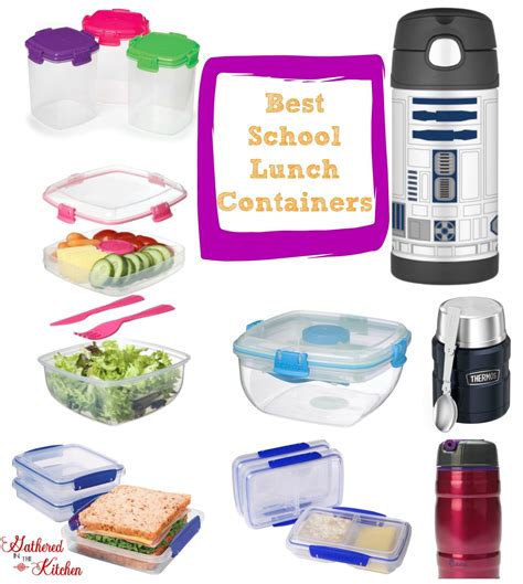 The Best Containers for School Lunch & Snacks - Gathered In The Kitchen