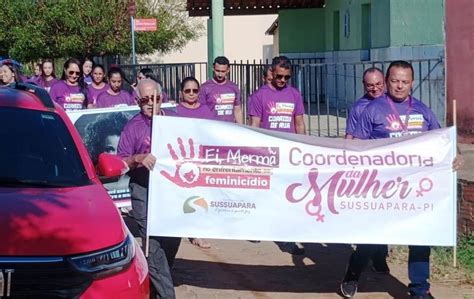 Corrida Contra O Feminicídio Em Sussuapara Mobiliza Comunidade Local