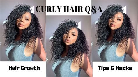 Hair Growth Tips For Curly Hair Youtube