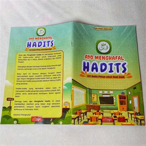 Jual Buku Ayo Menghafal Hadits Hadits Pilihan Untuk Anak Islam